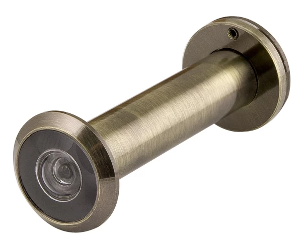 Фото Глазок дверной, оптика пластик DV 4/130-70/Z/HD (VIEWER 4 DVZ) AB бронза (подвес)