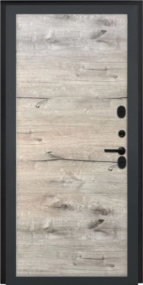 Входная дверь ДвериПРО Rosna Без фрезеровки Дуб пацифик горизонт DPRO196730 внутренняя сторона