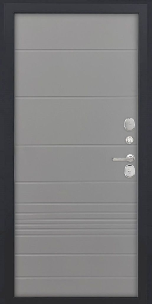 Входная дверь ДвериПРО Аура ФЛ-700 (10мм, ясень грей) DPRO196557 внутренняя сторона